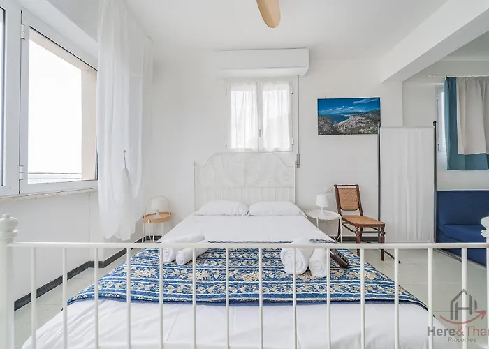 Sea Dream - Vista Mare - Giardino - Box Privato 贝尔杰吉